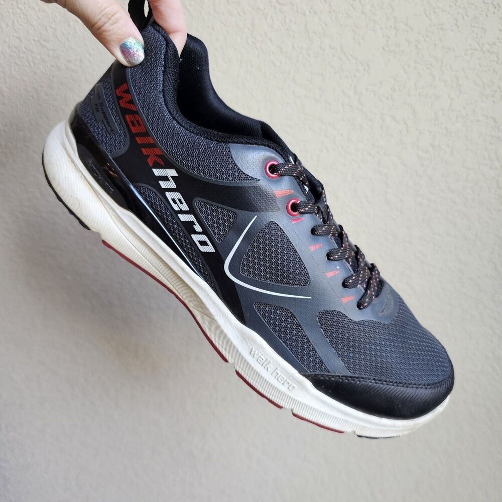 WalkHero Men’s Size 11 Air Stride Sneakers Arch Fit Walking Lifestyle